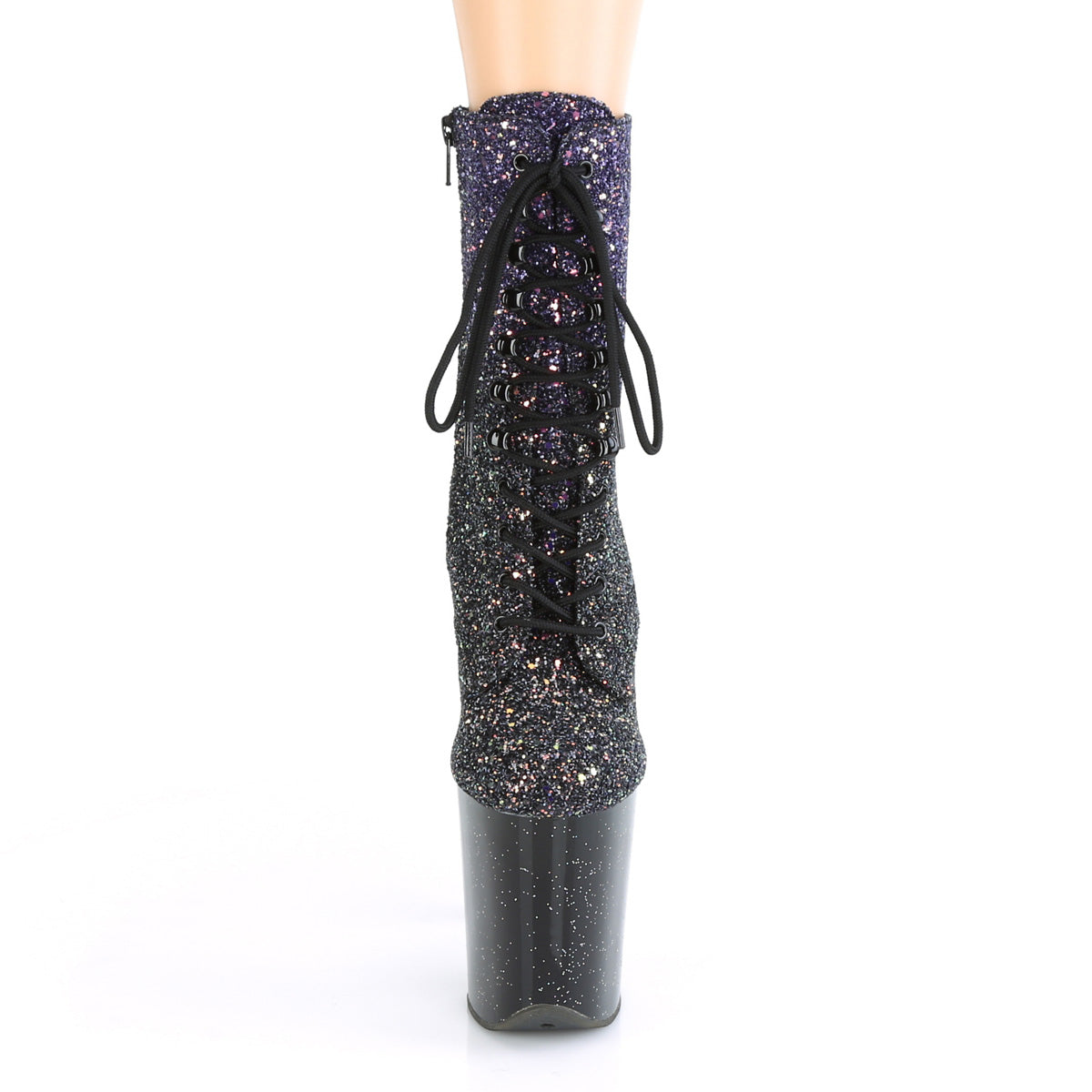 FLAMINGO-1020OMBG  Purple Multi Glitter/Black