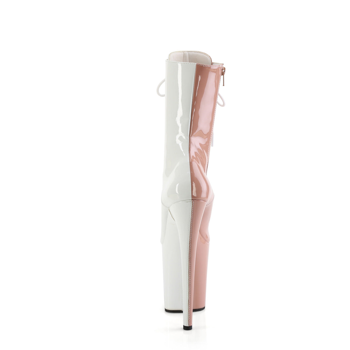 FLAMINGO-1040TT  Blush-White Patent/Blush-White