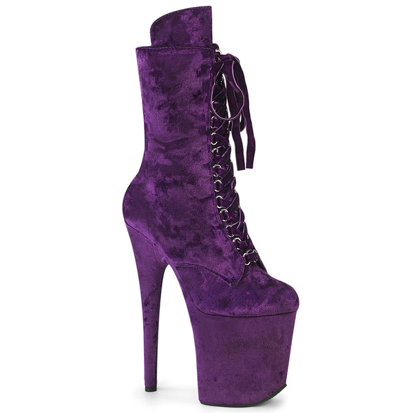 FLAMINGO-1045VEL  Purple Velvet