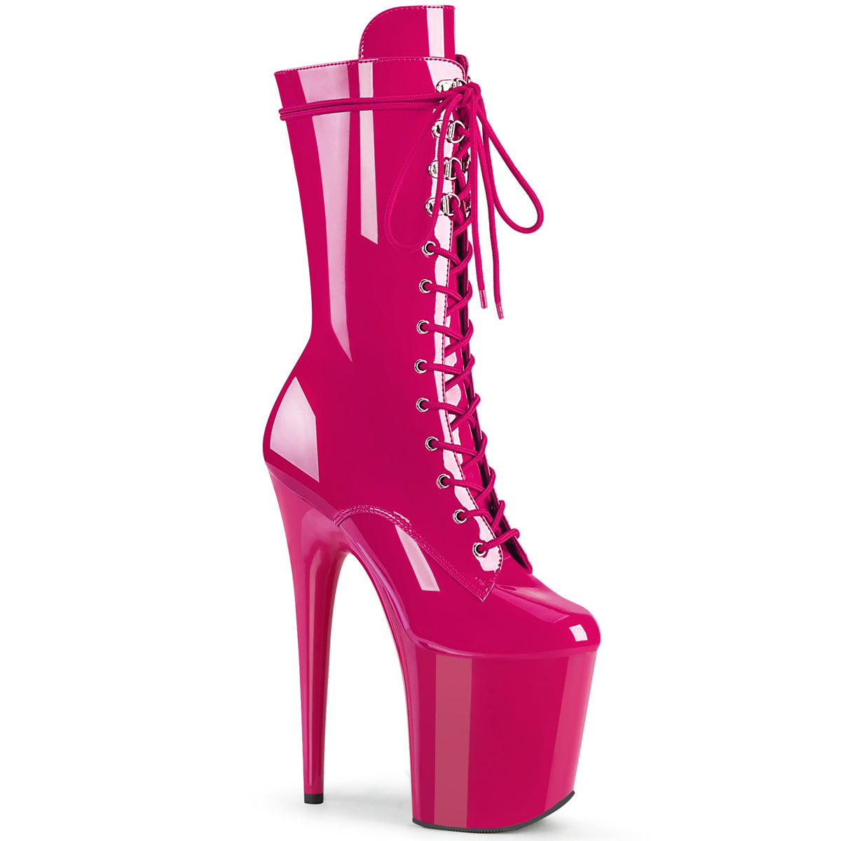 FLAMINGO-1050  Hot Pink Patent/Hot Pink
