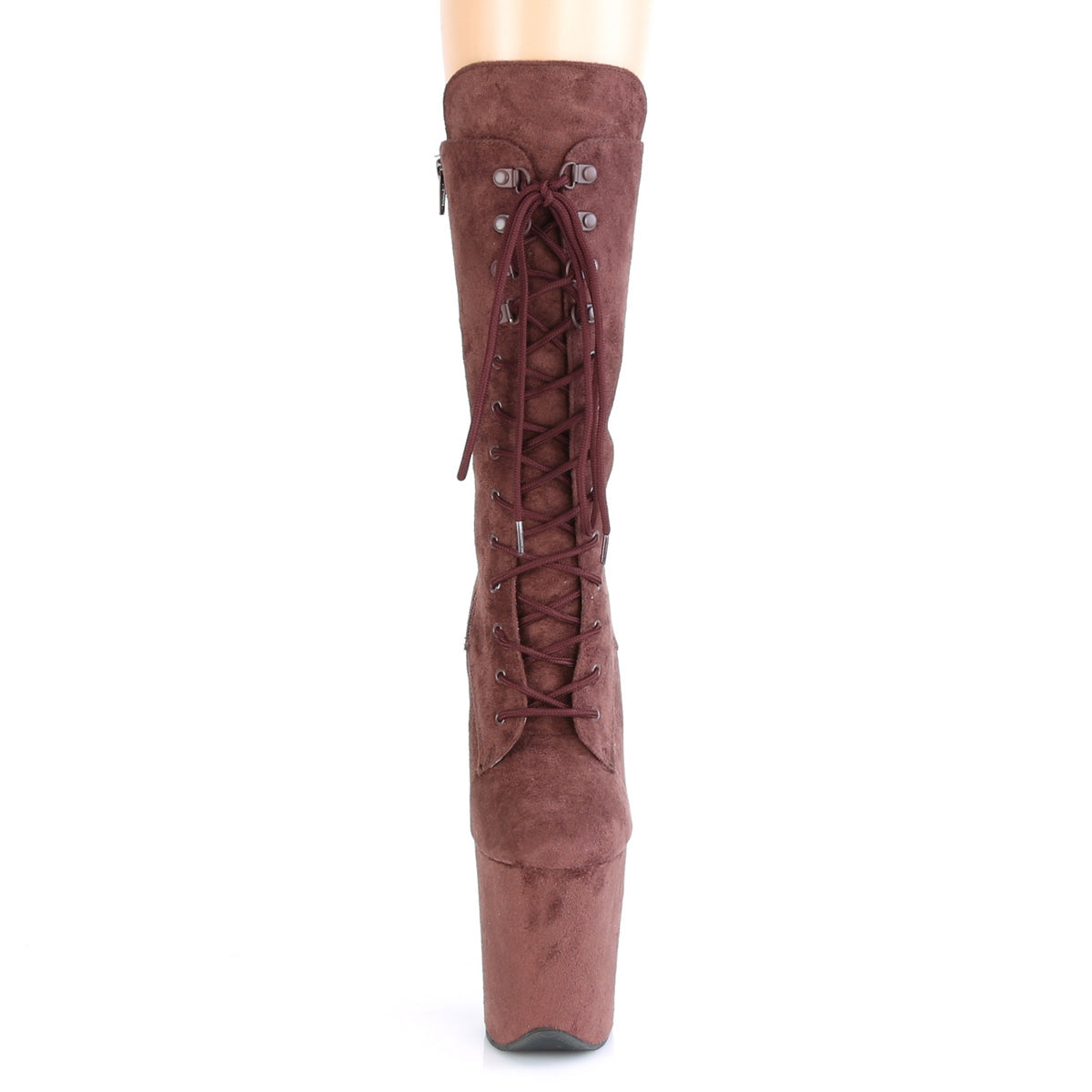 FLAMINGO-1050FS  Brown Faux Suede/Brown Faux Suede