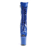 FLAMINGO-1051  Royal Blue Patent/Royal Blue