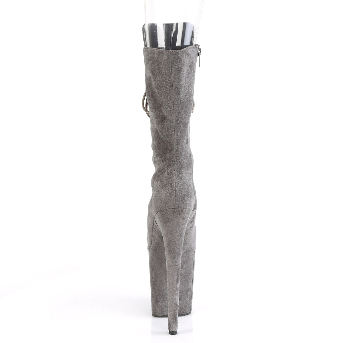 FLAMINGO-1051FS  Grey Faux Suede/Grey Faux Suede