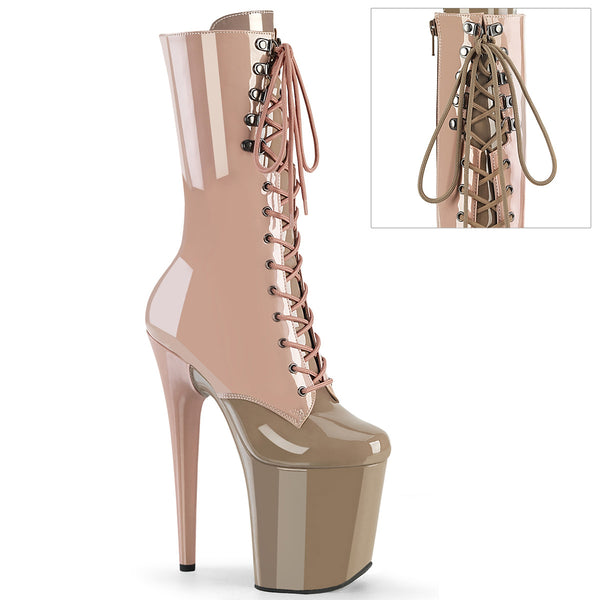 FLAMINGO-1054DC  Dusty Pink-Sand Patent/Dusty Pink-Sand