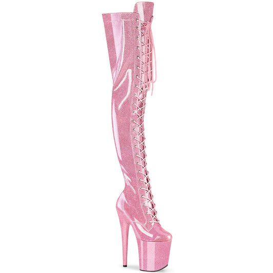 FLAMINGO-3020GP  Baby Pink Glitter Patent/M