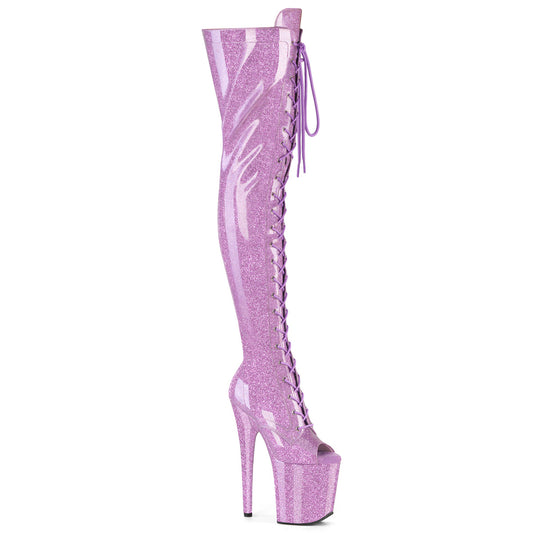FLAMINGO-3021GP  Lilac Glitter Patent/M