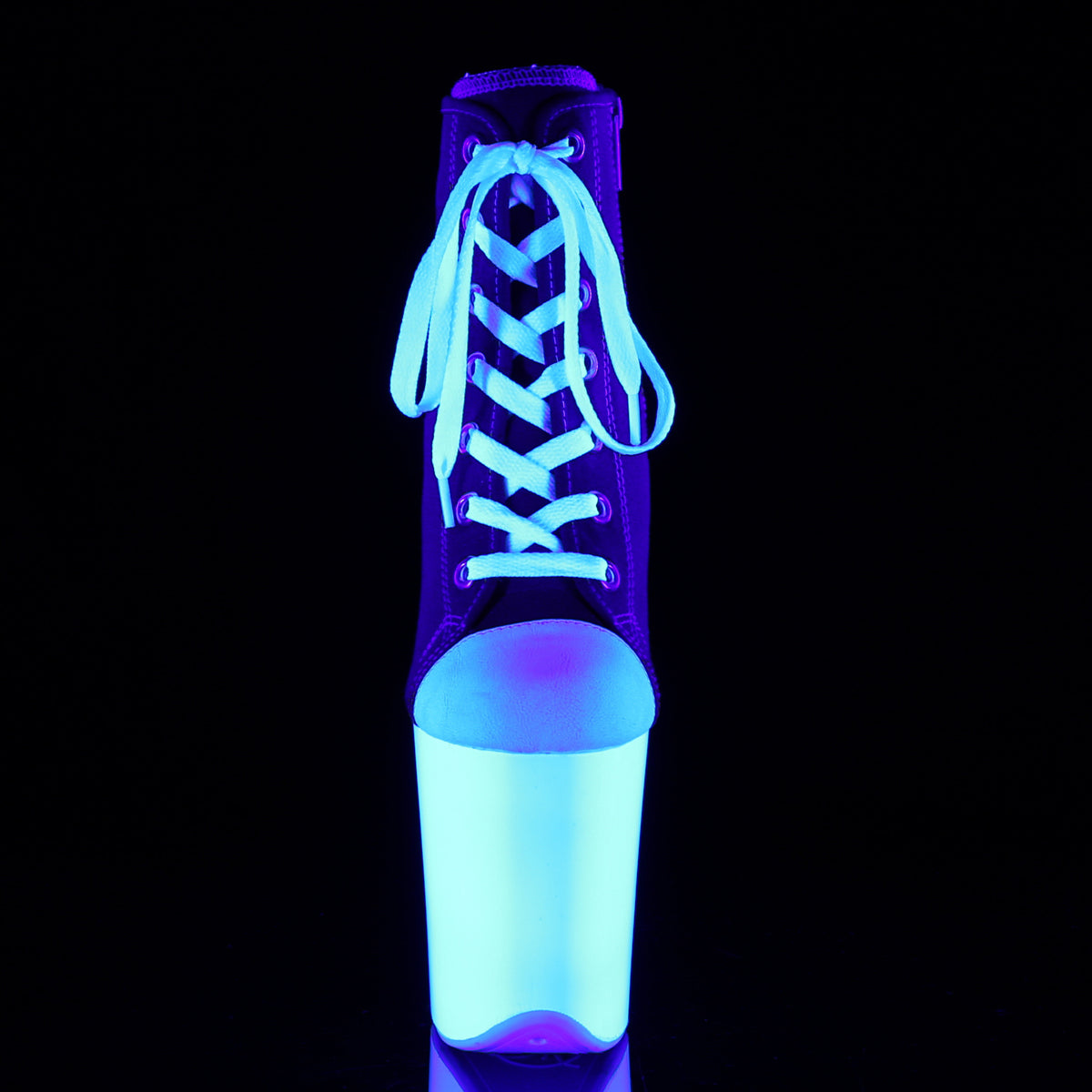 FLAMINGO-800SK-02  Red Canvas/Neon White