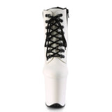 FLAMINGO-800TL-02  White Nubuck Faux Leather/White Matte