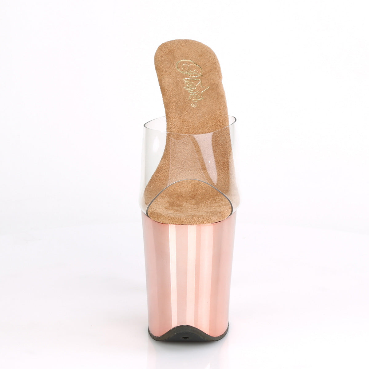 FLAMINGO-801  Clear/Rose Gold Chrome