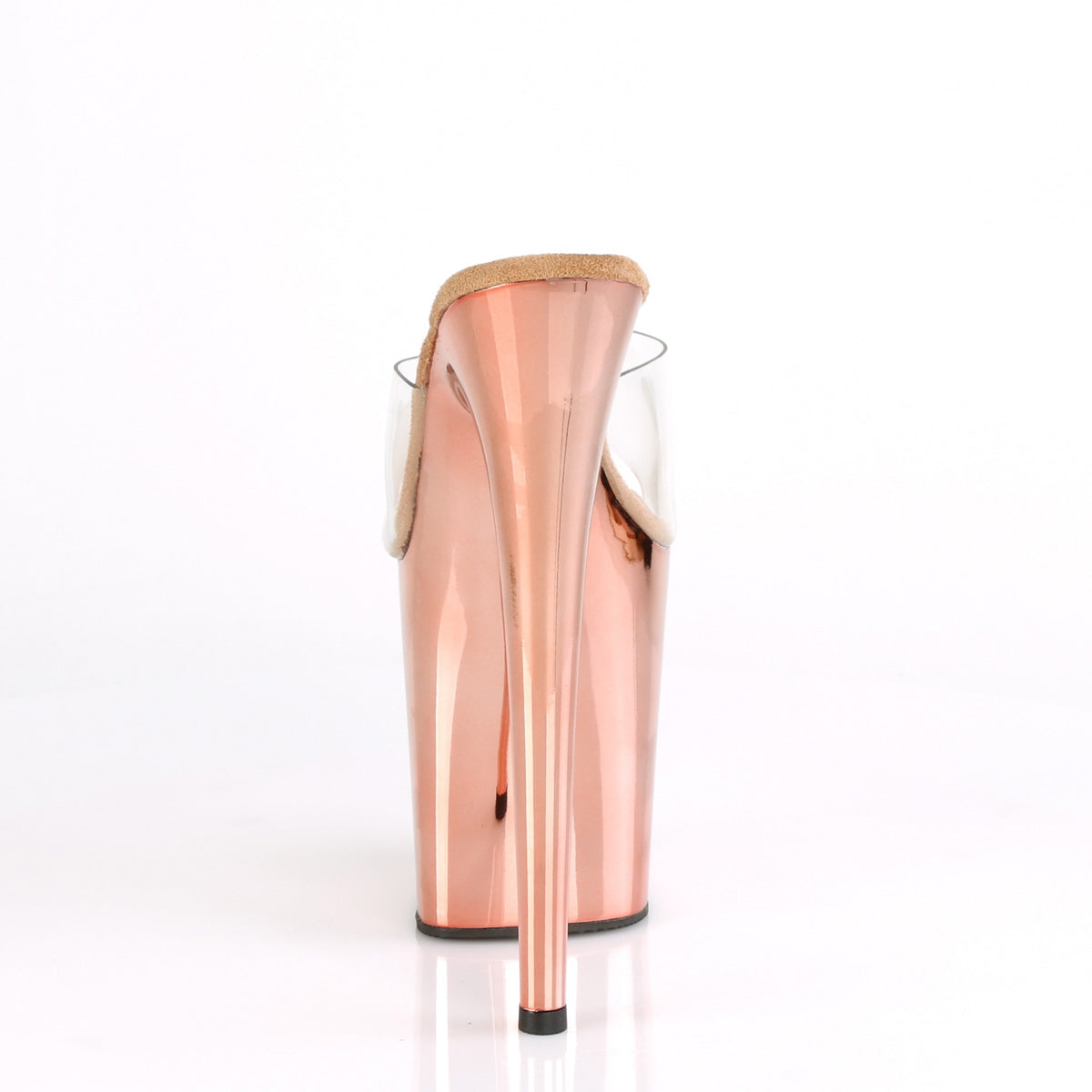 FLAMINGO-801  Clear/Rose Gold Chrome