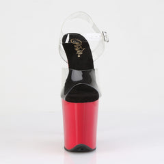 FLAMINGO-808  Clear-Black/Red