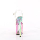 FLAMINGO-808RG-03  Clear/Rainbow Glitter