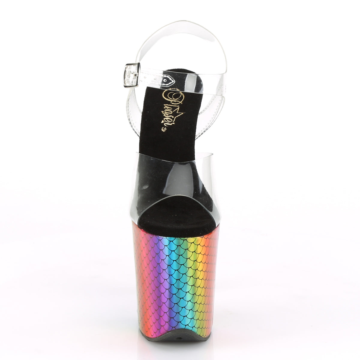 FLAMINGO-808WR  Clear/Laser Rainbow Hologram Wrapped
