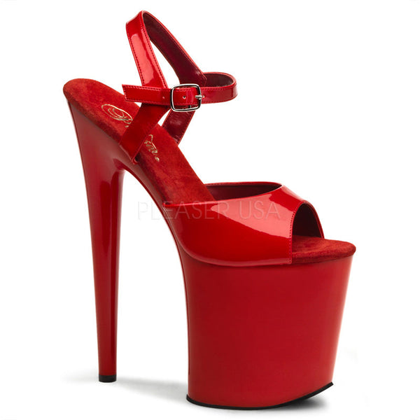 FLAMINGO-809  Red Patent/Red