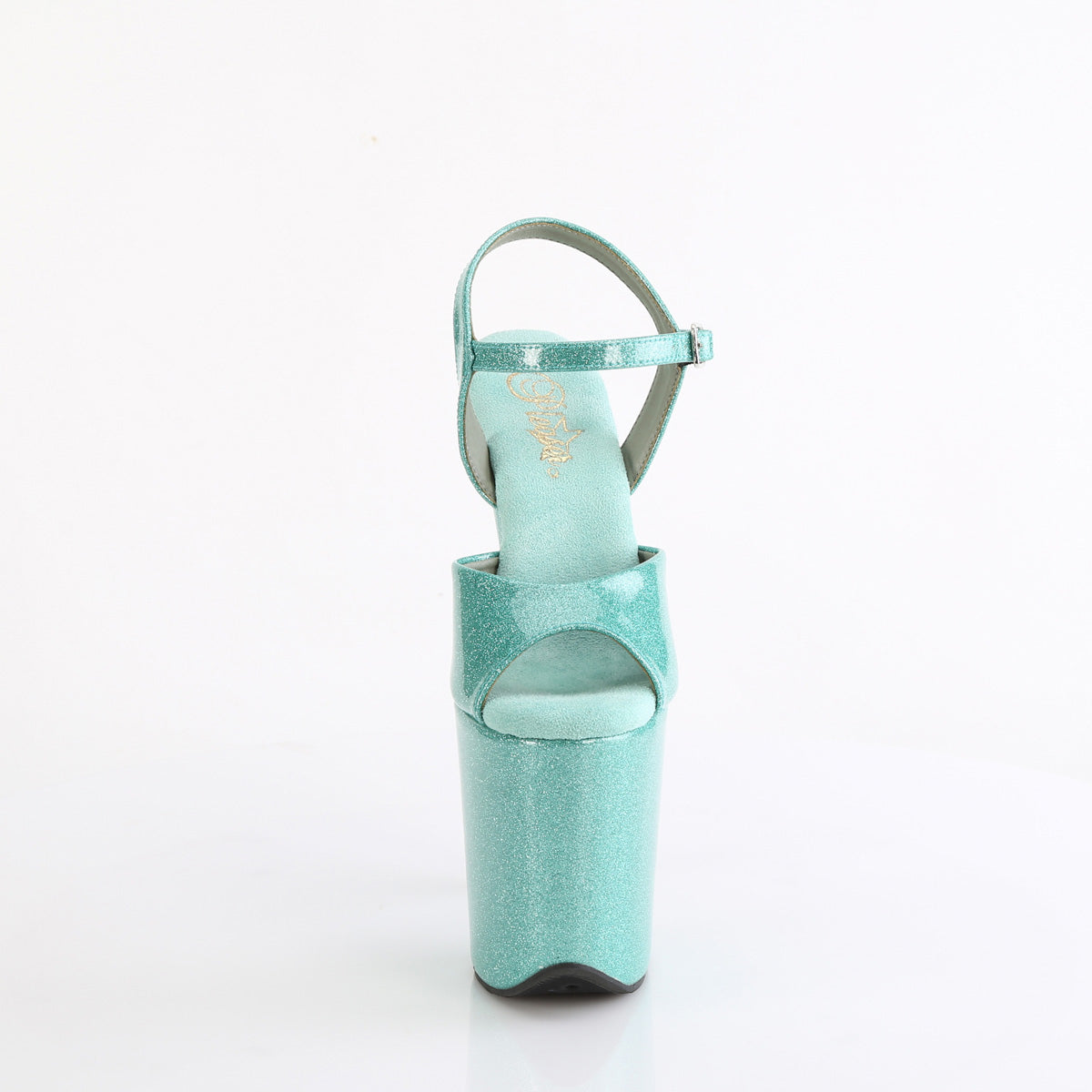 FLAMINGO-809GP  Aqua Glitter Patent/M