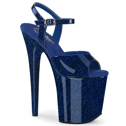 FLAMINGO-809GP  Navy Blue Glitter Patent/M