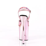 FLAMINGO-809HG  Baby Pink Hologram/Baby Pink Chrome