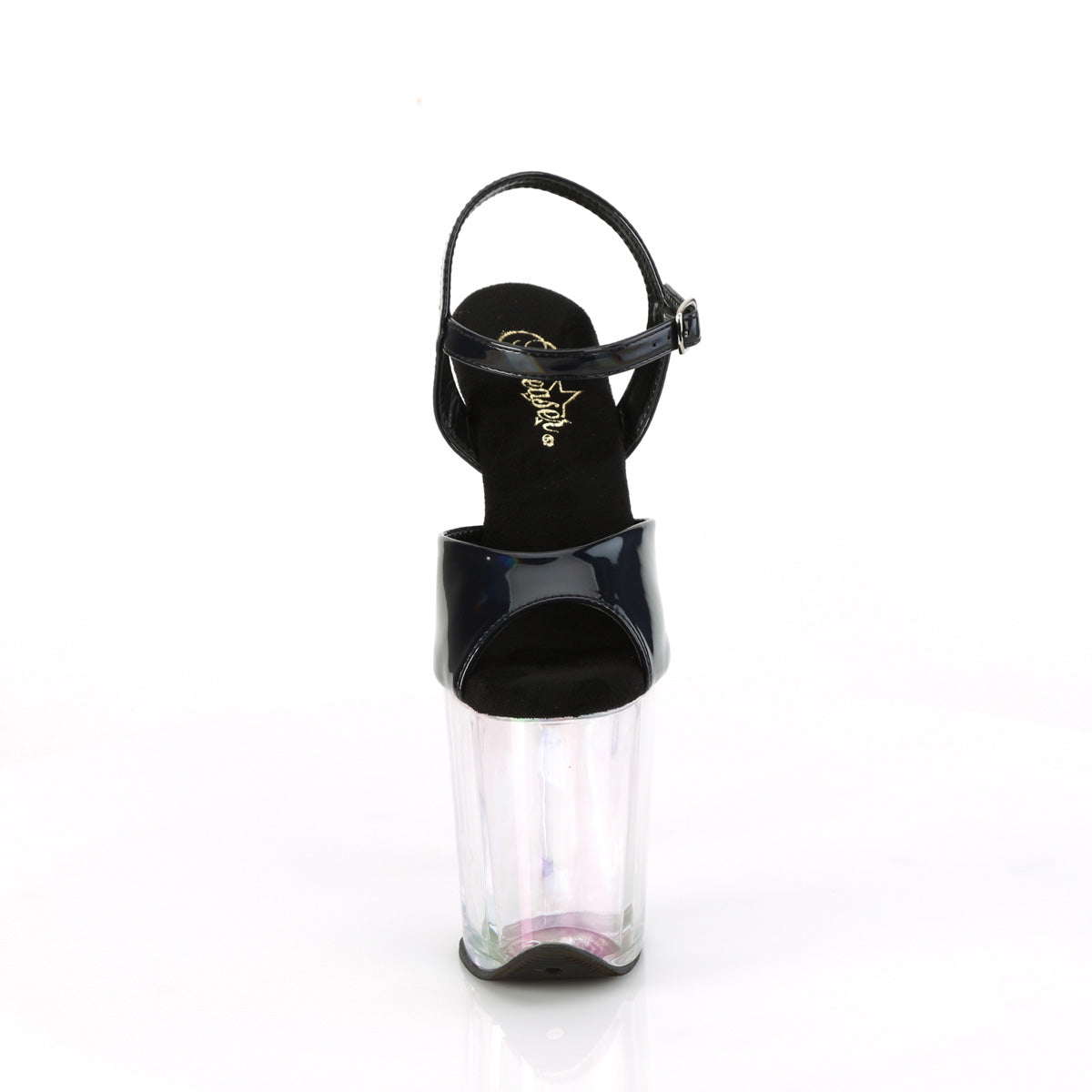 FLAMINGO-809HT  Black Holo Patent/Holo Tinted