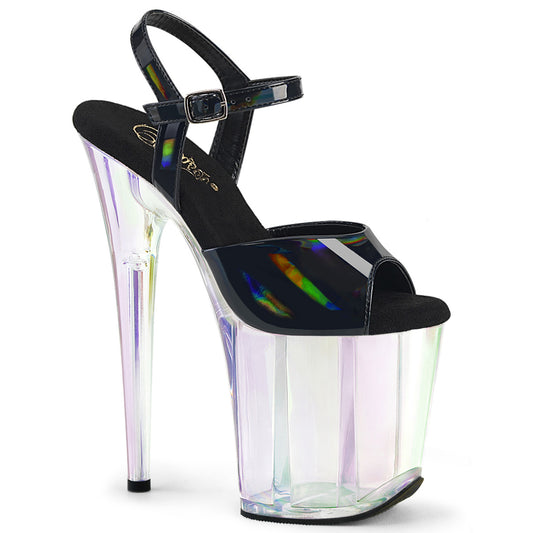 FLAMINGO-809HT  Black Holo Patent/Holo Tinted