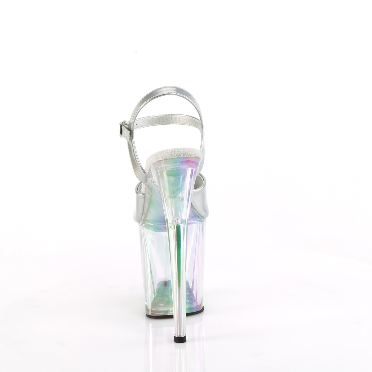 FLAMINGO-809HT  Silver Holo Patent/Holo Tinted