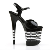 FLAMINGO-809LN  Black Patent/Black