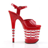 FLAMINGO-809LN  Red Patent/Red