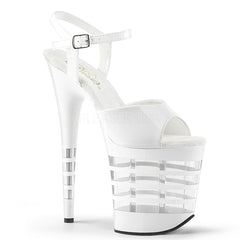 FLAMINGO-809LN  White Patent/White