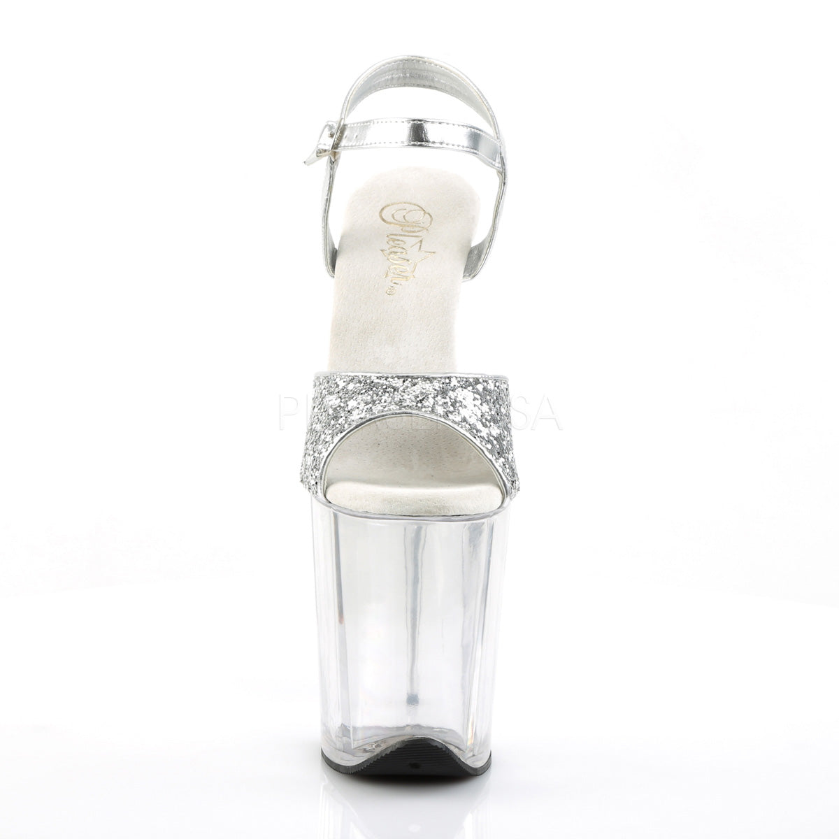 FLAMINGO-810 Glitter Silver Clear