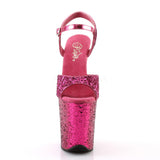 FLAMINGO-810LG  Hot Pink Glitter/Hot Pink Glitter