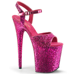 FLAMINGO-810LG  Hot Pink Glitter/Hot Pink Glitter