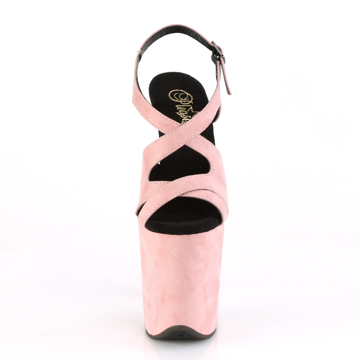 FLAMINGO-831FS  Baby Pink Faux Suede/Baby Pink Faux Suede
