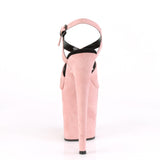 FLAMINGO-831FS  Baby Pink Faux Suede/Baby Pink Faux Suede