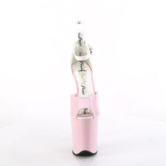 FLAMINGO-868  Baby Pink-White Patent