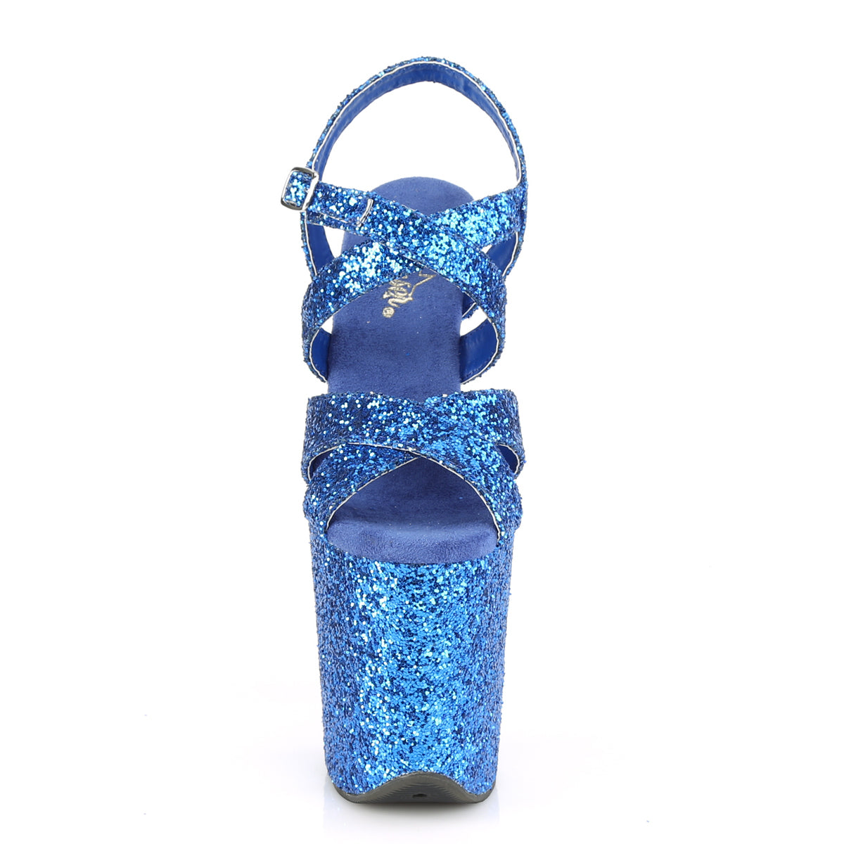 FLAMINGO-897LG  Royal Blue Glitter/Royal Blue Glitter