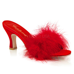 FLAPPER-01F  Red Pu-Fur