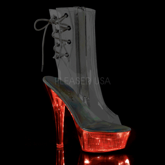 FLASHDANCE-1018C-CH  Clear/Silver Hologram