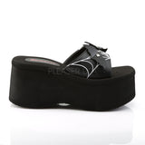 FUNN-30  Black Vegan Leather