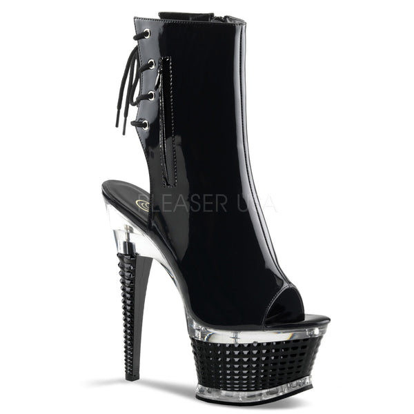 ILLUSION-1018  Black Patent/Black