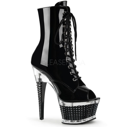 ILLUSION-1021  Black Patent/Black