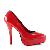 INDULGE-520  Red Patent