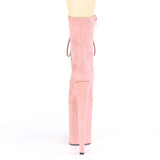 INFINITY-1020FS  Baby Pink Faux Suede/Baby Pink Faux Suede
