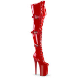 INFINITY-3028  Red Stretch Patent/Red