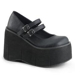 KERA-08  Black Vegan Leather