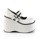 KERA-08  White Vegan Leather