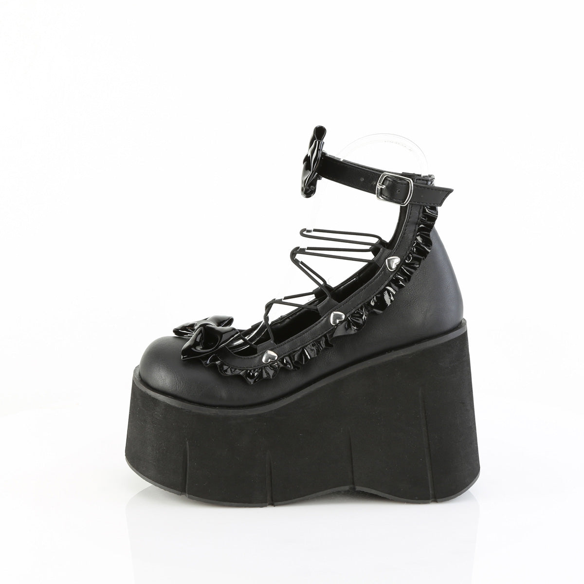 KERA-18  Black Vegan Leather