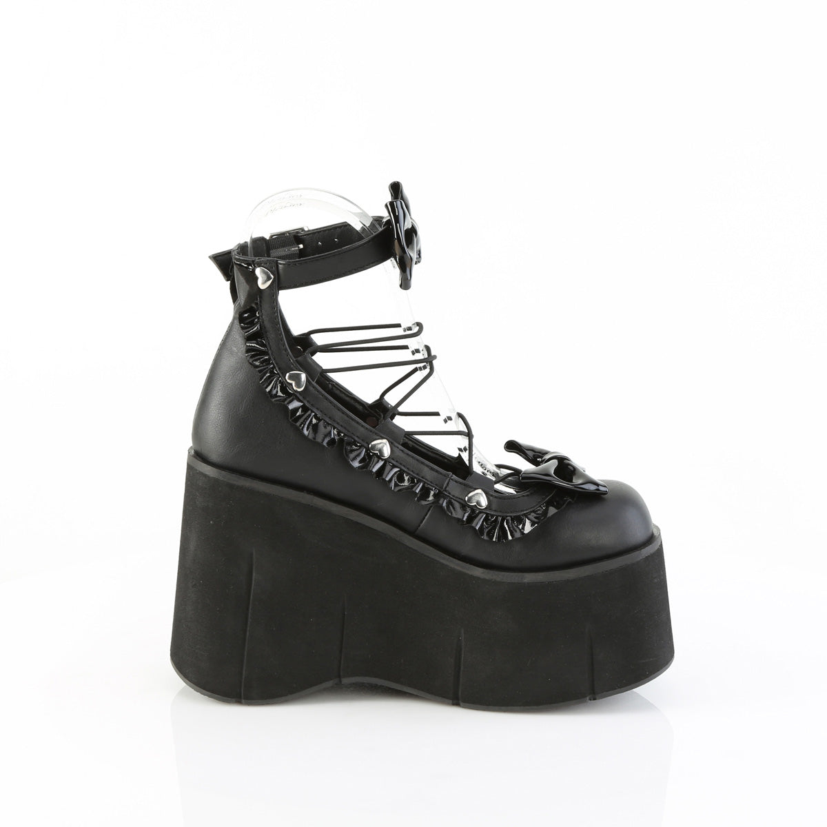 KERA-18  Black Vegan Leather