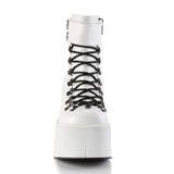 KERA-21  White Vegan Leather