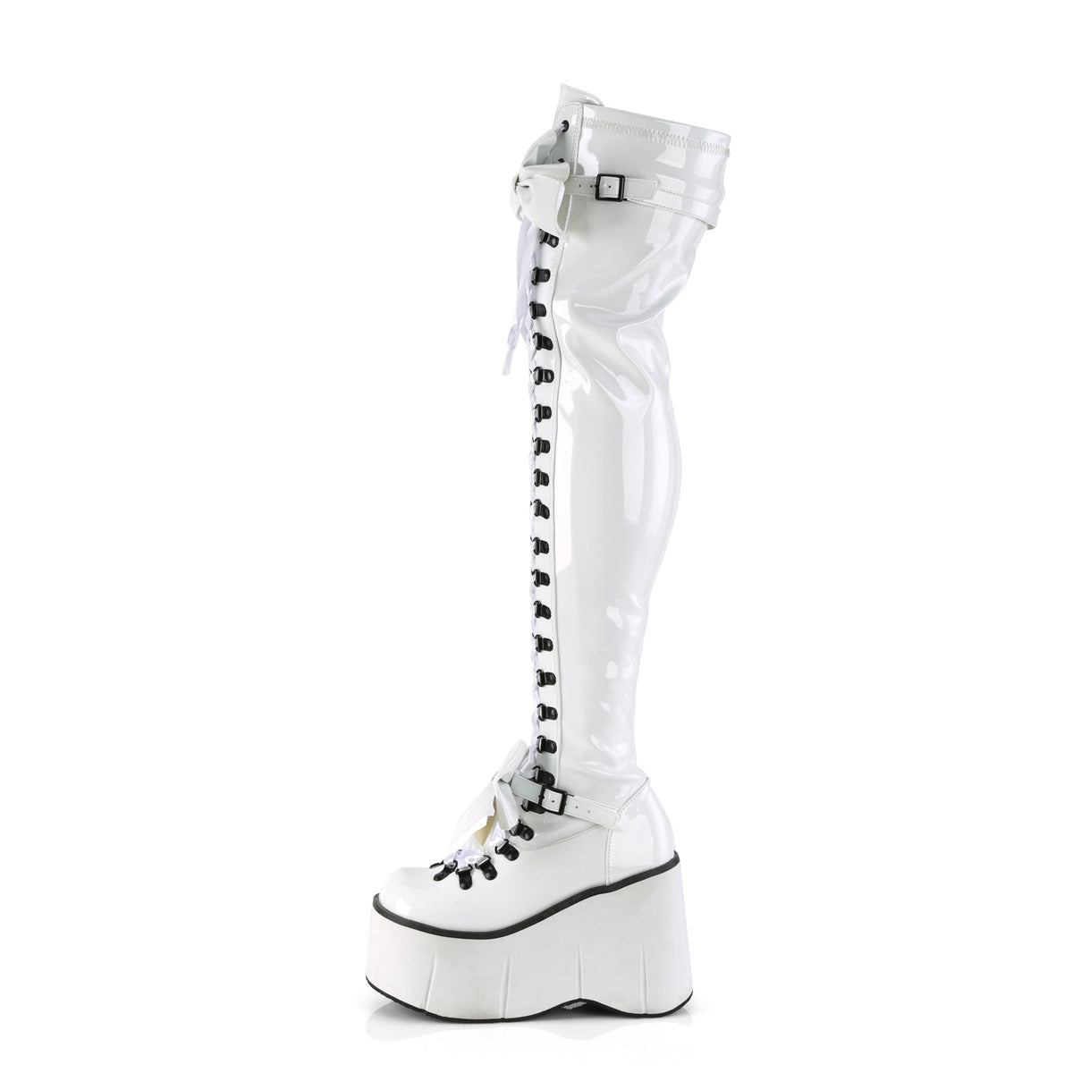 KERA-303  White Stretch Patent