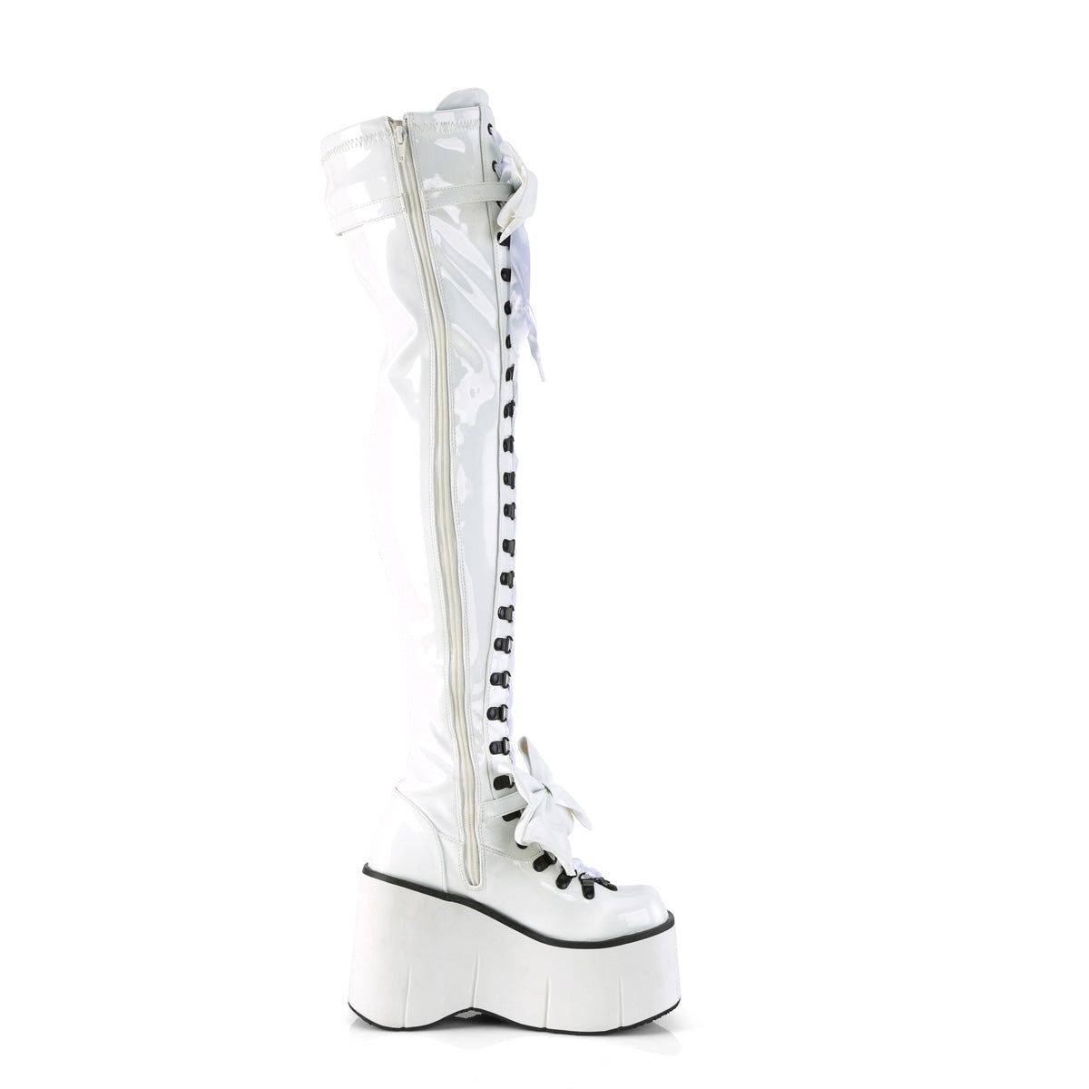 KERA-303  White Stretch Patent