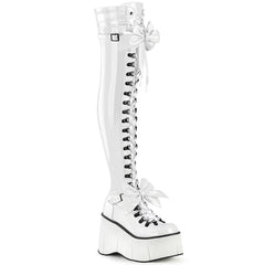 KERA-303  White Stretch Patent